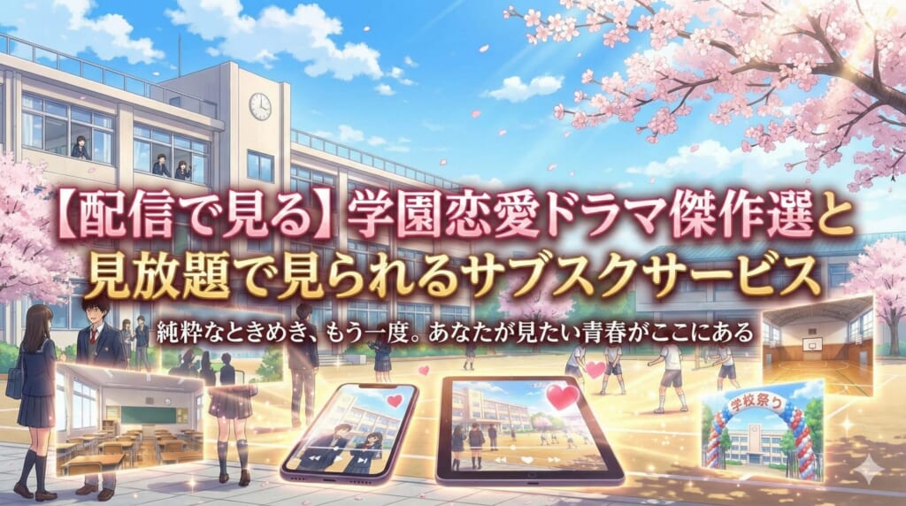 学園ドラマ 恋愛 配信