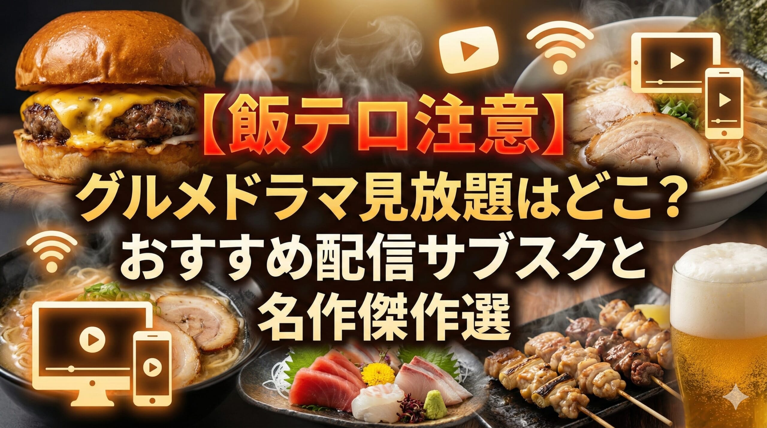 グルメドラマ　配信