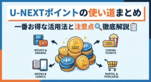 U-NEXT ポイント 使い道