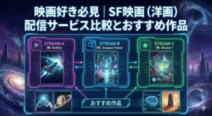 SF映画 洋画 配信 比較