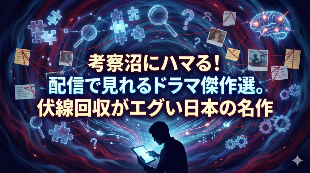 考察系 ドラマ 配信