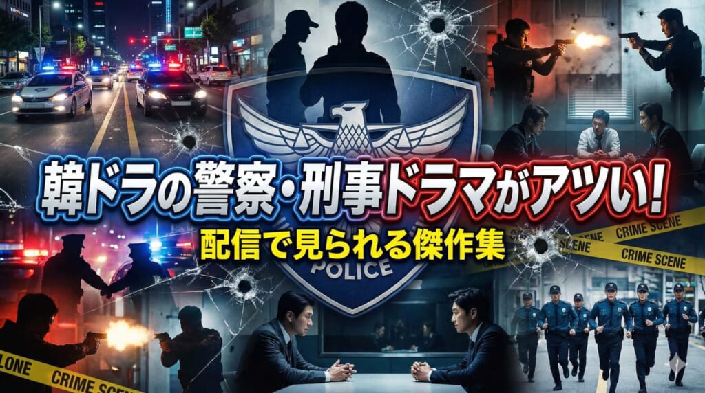 韓国ドラマ 警察 配信