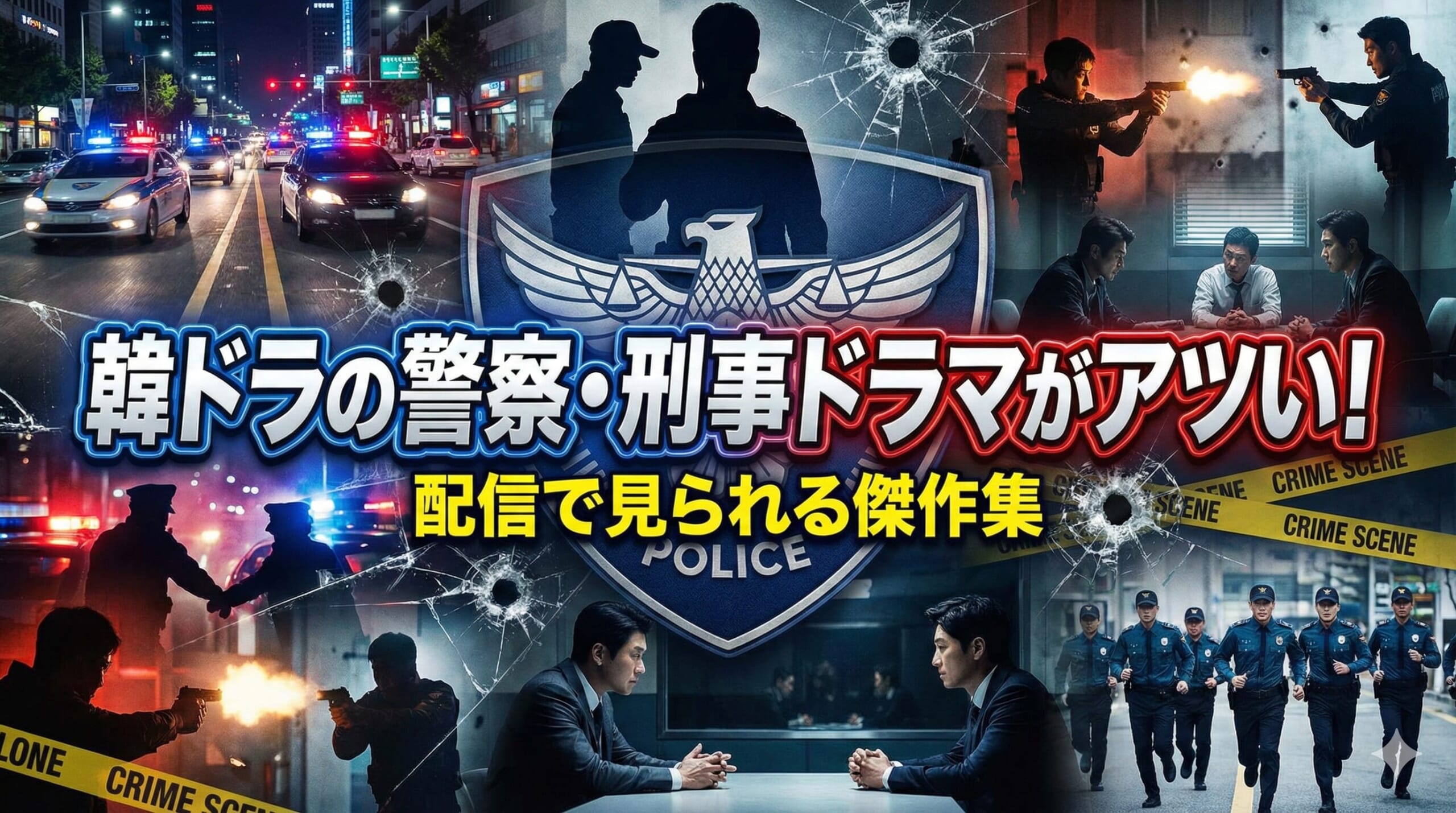韓国ドラマ 警察 配信