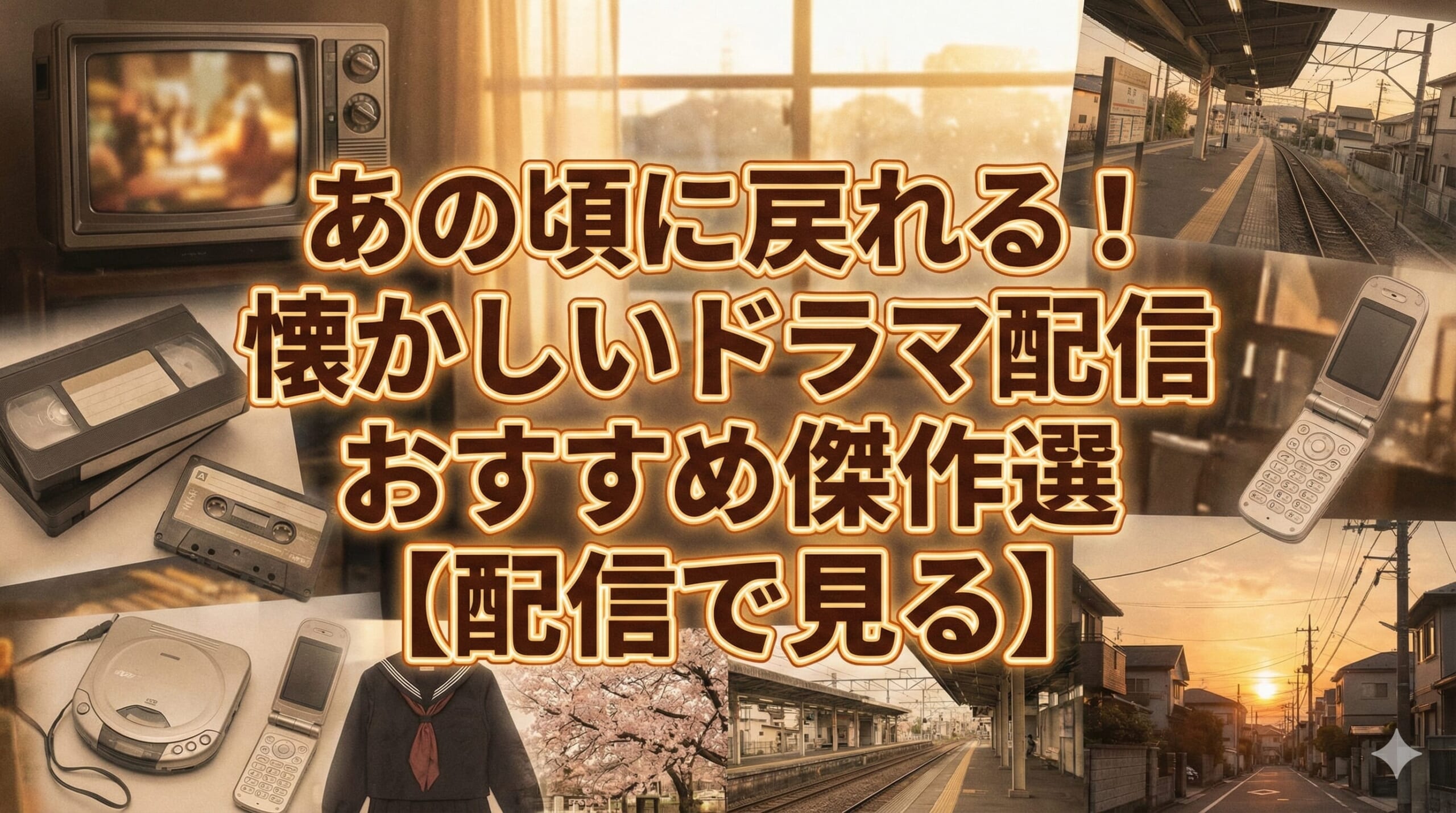 懐かしいドラマ 配信 おすすめ