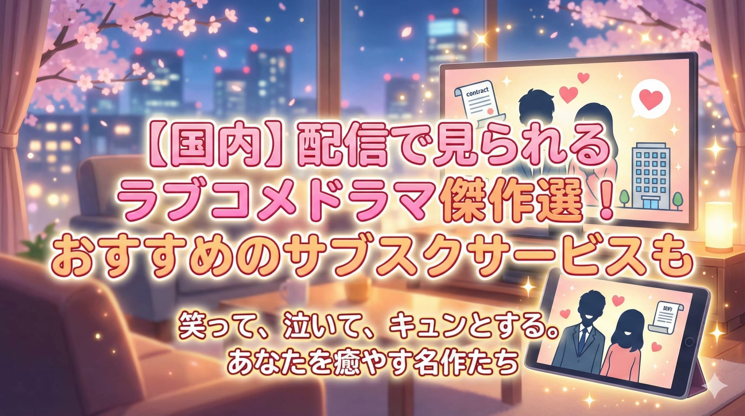 ラブコメ ドラマ 日本 配信
