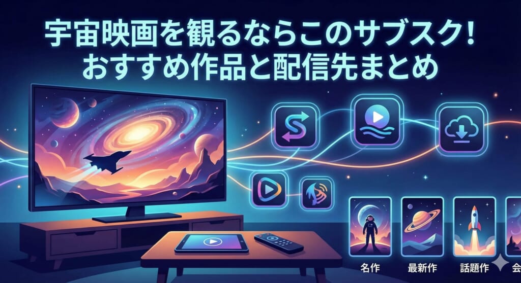 宇宙 映画 サブスク おすすめ