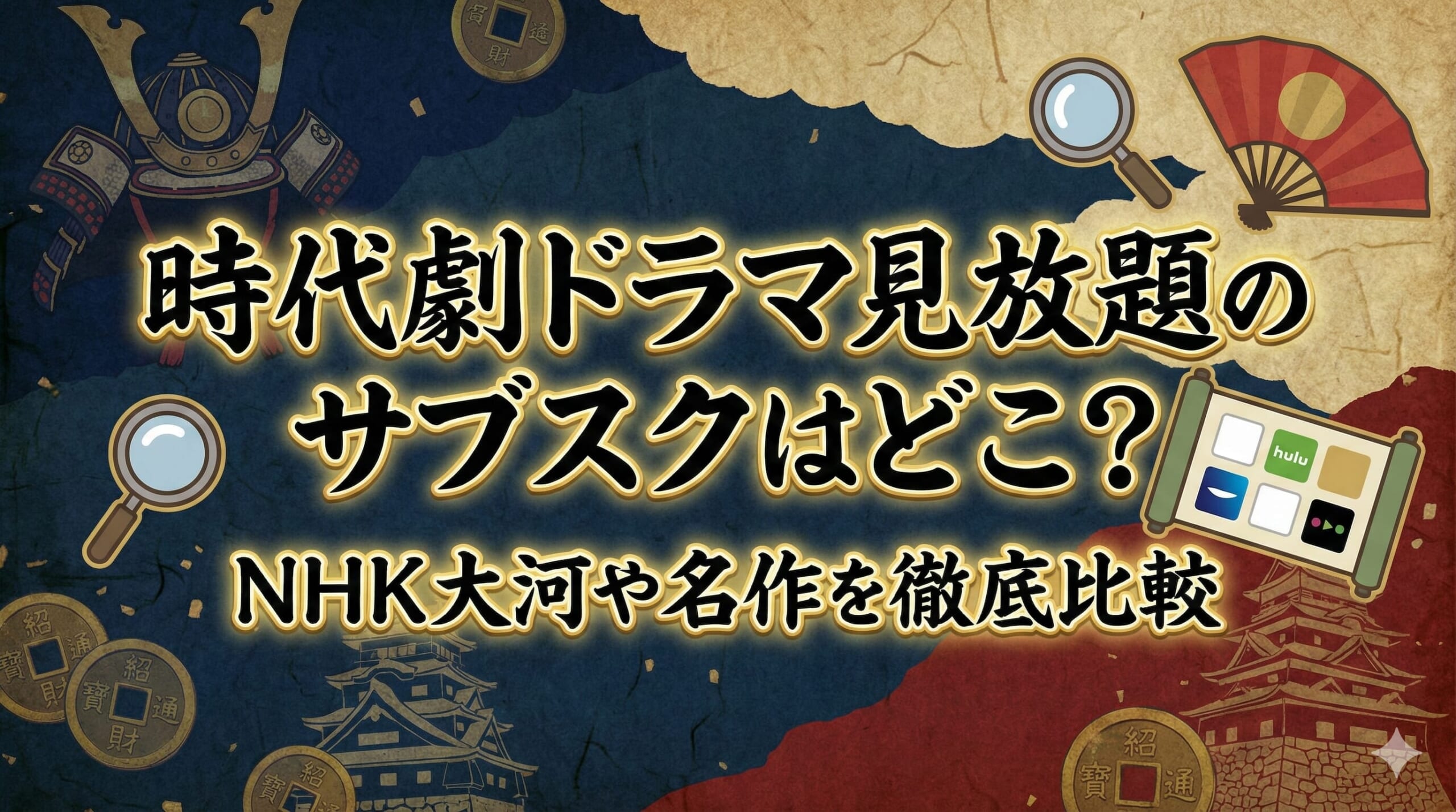 時代劇 ドラマ 見放題