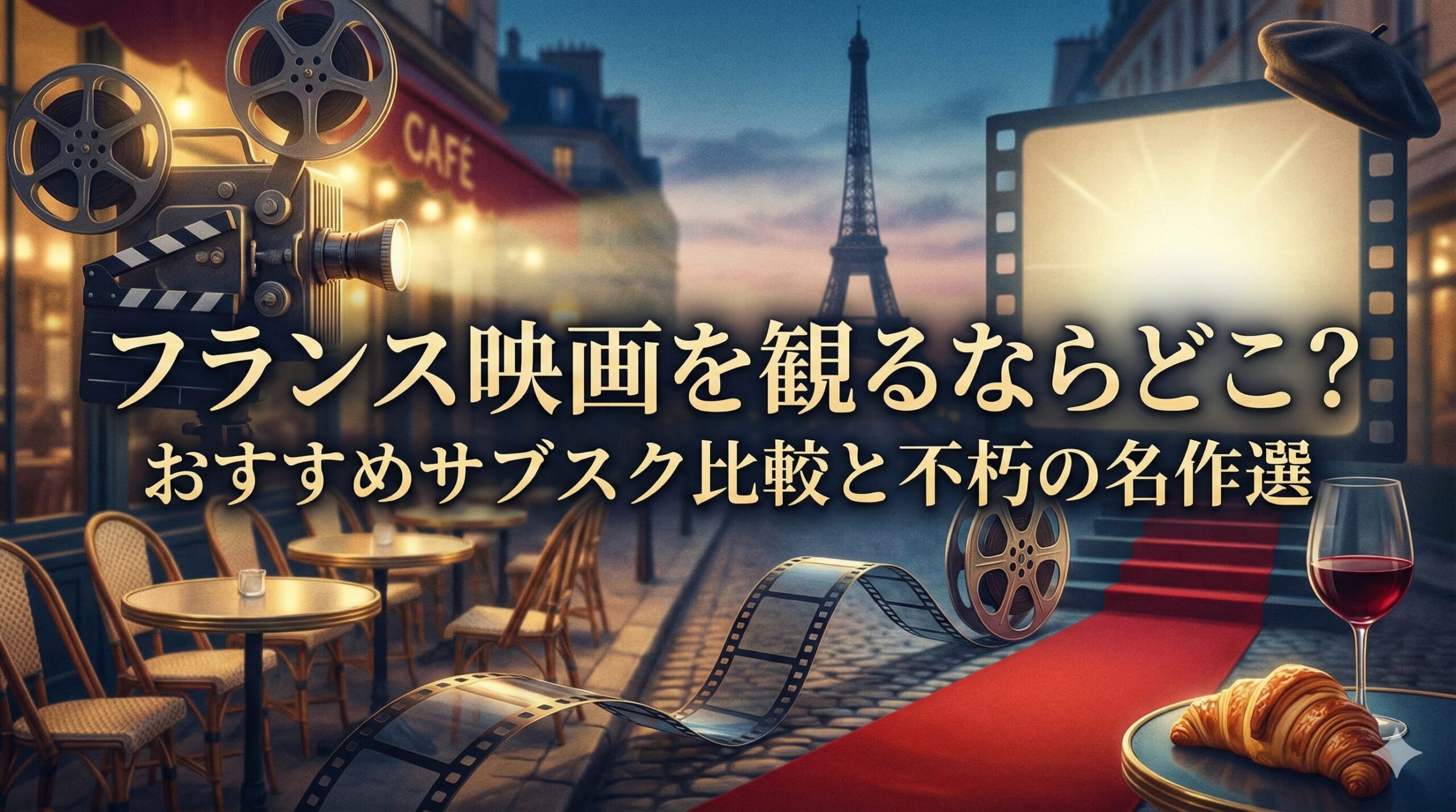フランス映画 サブスク おすすめ