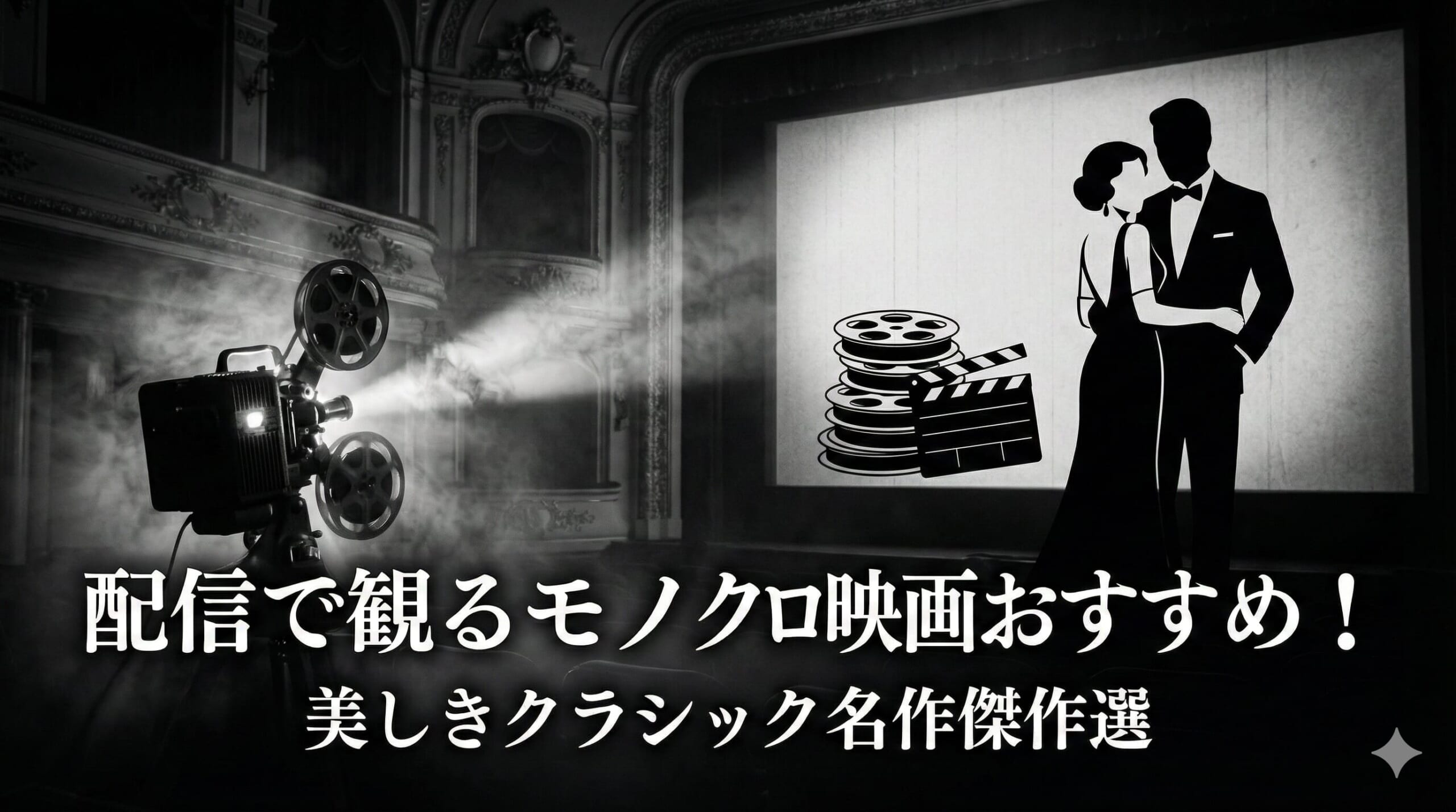 モノクロ映画 クラシック 配信