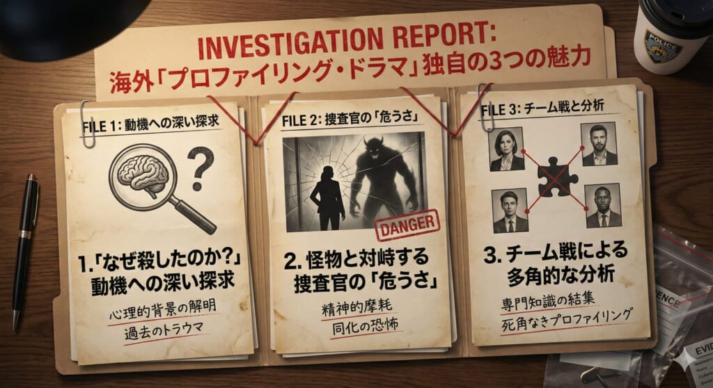 海外の「プロファイリング・ドラマ」独自の魅力まとめ